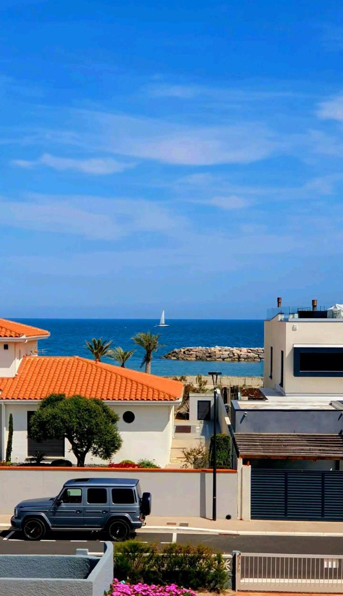 La Plage Du Lido - Front De Mer - Travaux Recents Le Barcarès Esterno foto